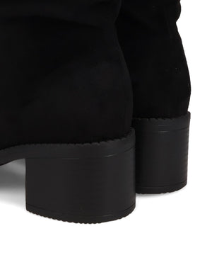 スエードルーズフィットロングブーツ/57508