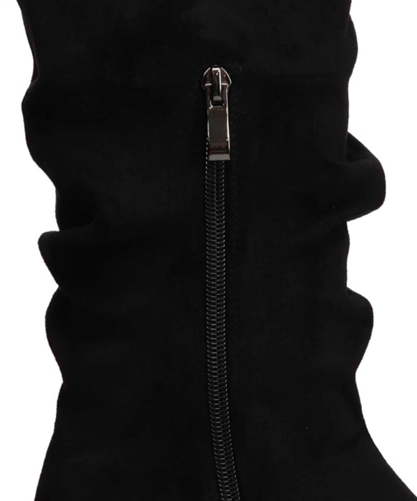 スエードルーズフィットロングブーツ/57508