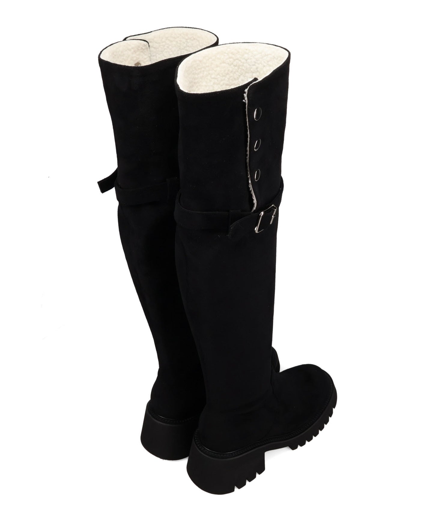 ボア折り返しニーハイブーツ/57509