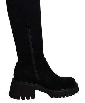 ボア折り返しニーハイブーツ/57509