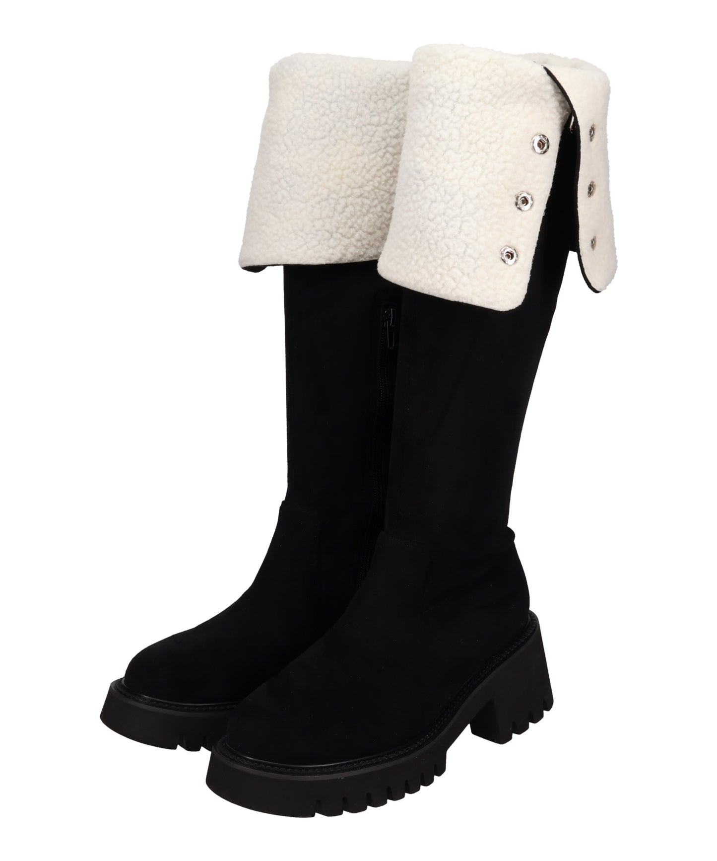 ボア折り返しニーハイブーツ/57509