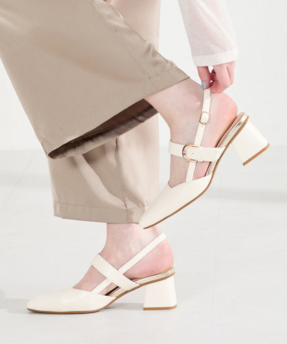 バックストラップパンプス/61101