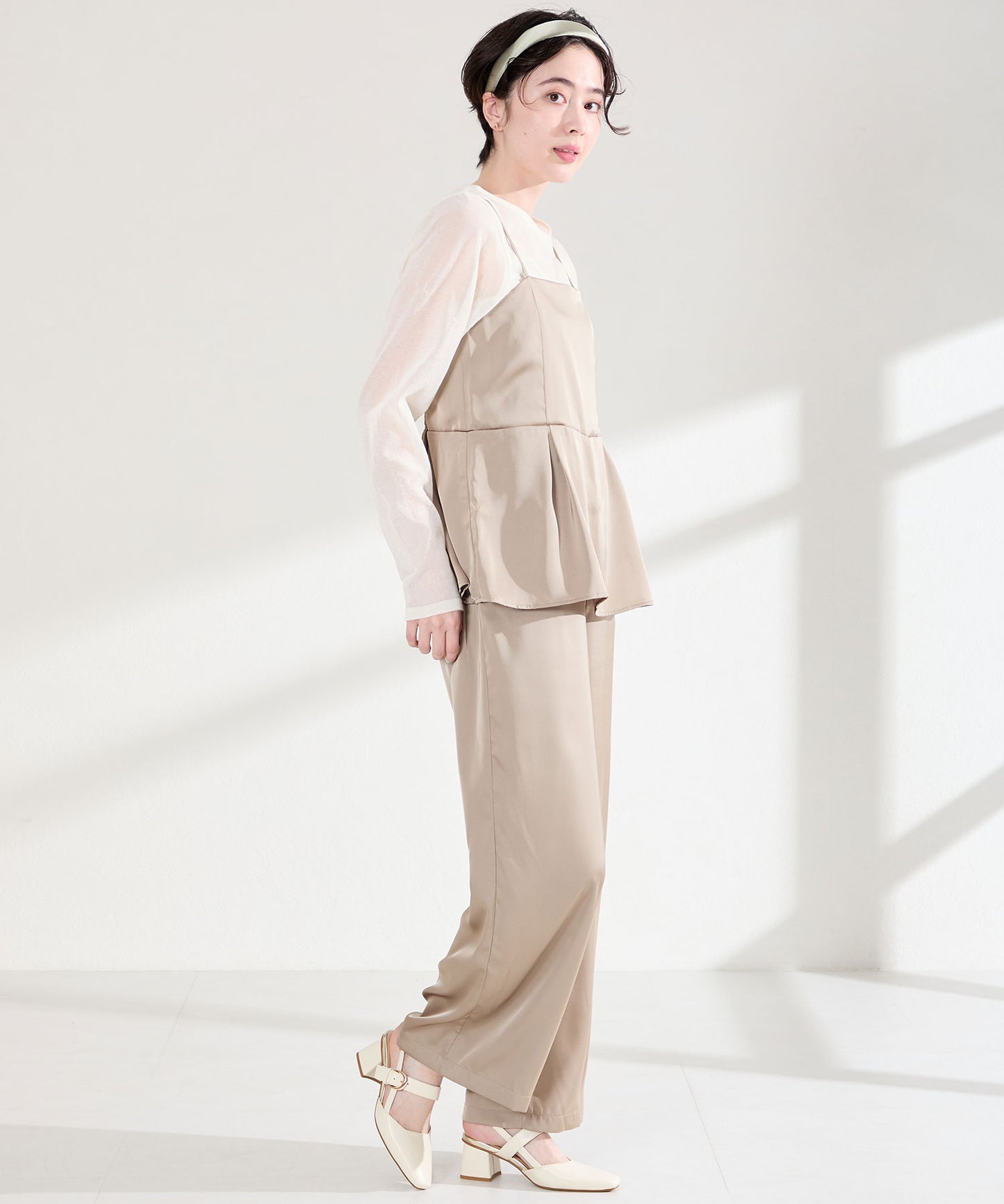 バックストラップパンプス/61101