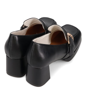 プラットフォームベルトローファー/61103