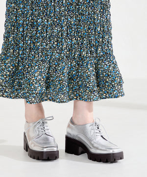 【WEB先行予約/2月下旬発売予定】ボリュームソールレースアップシューズ/61105