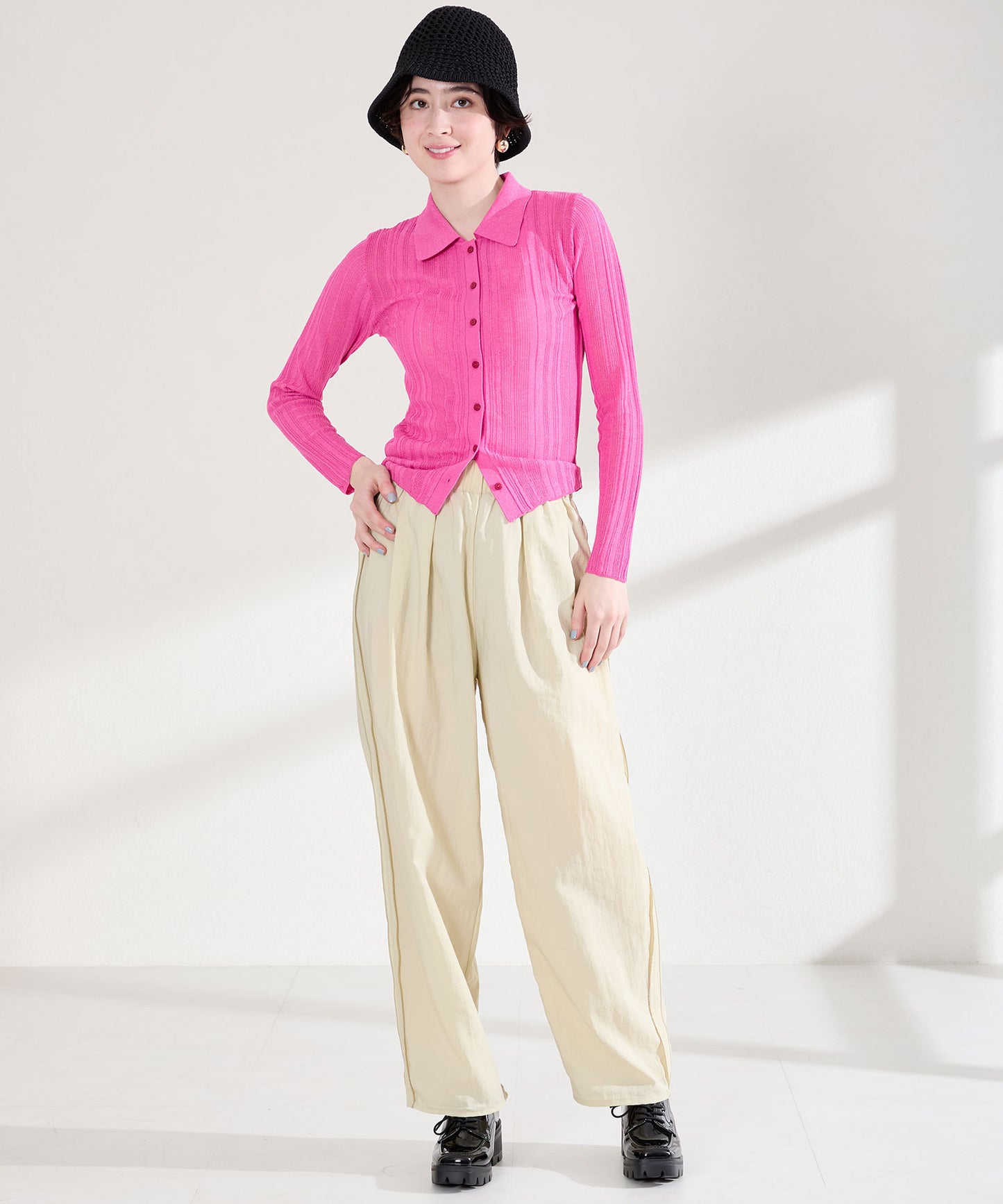 【WEB先行予約/2月下旬発売予定】ボリュームソールレースアップシューズ/61105