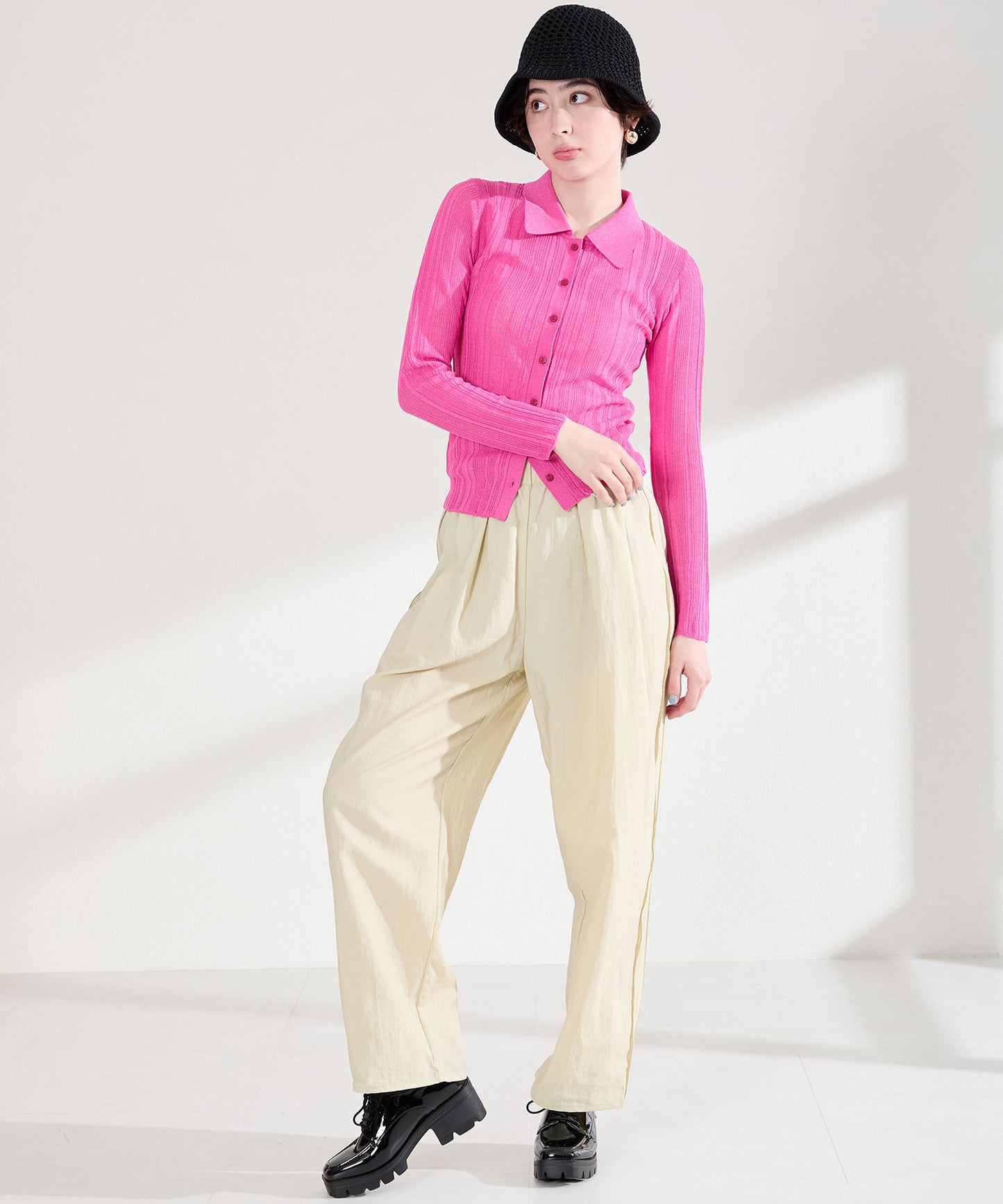 【WEB先行予約/2月下旬発売予定】ボリュームソールレースアップシューズ/61105