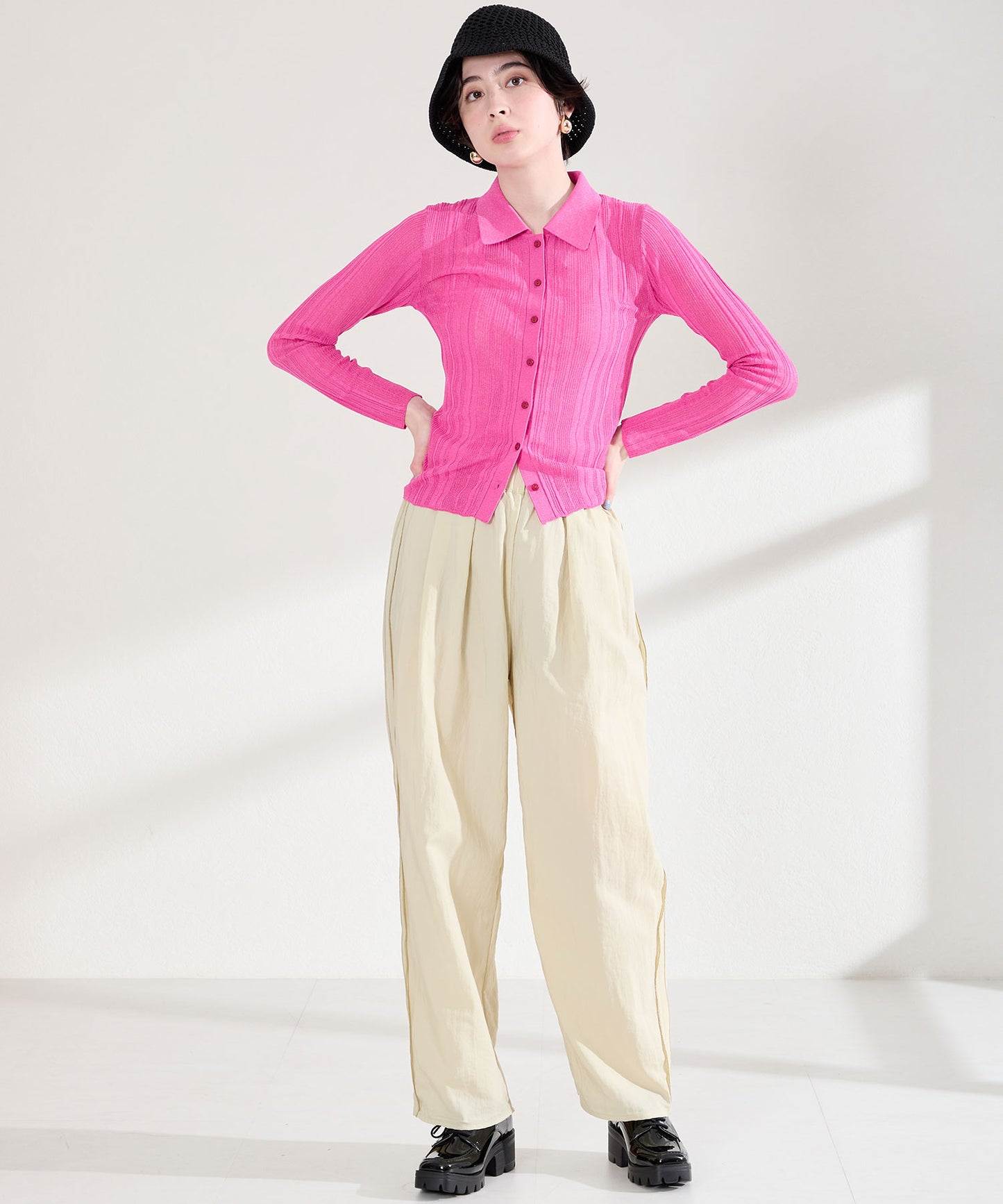 【WEB先行予約/2月下旬発売予定】ボリュームソールレースアップシューズ/61105