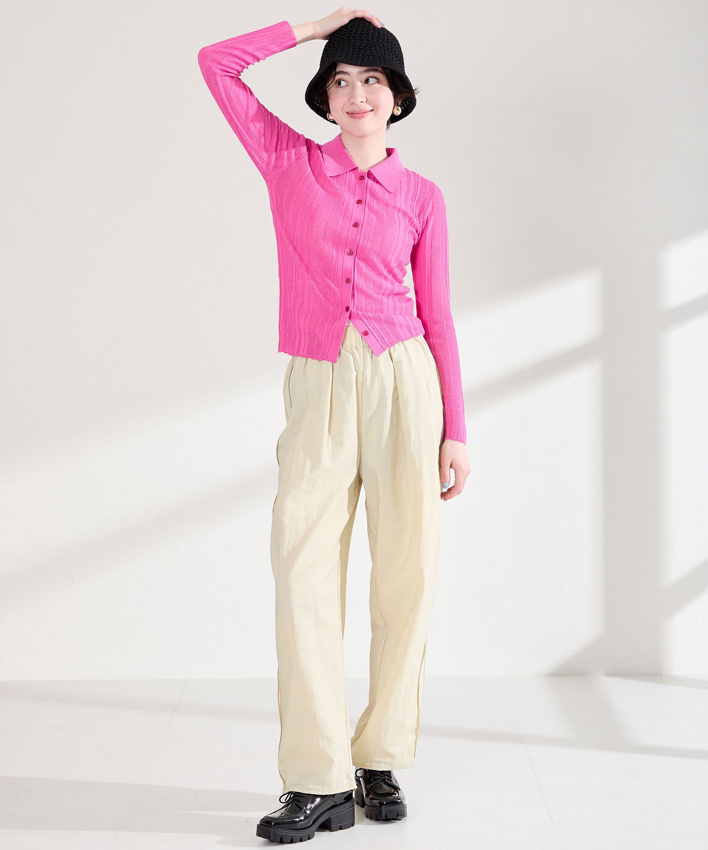 【WEB先行予約/2月下旬発売予定】ボリュームソールレースアップシューズ/61105