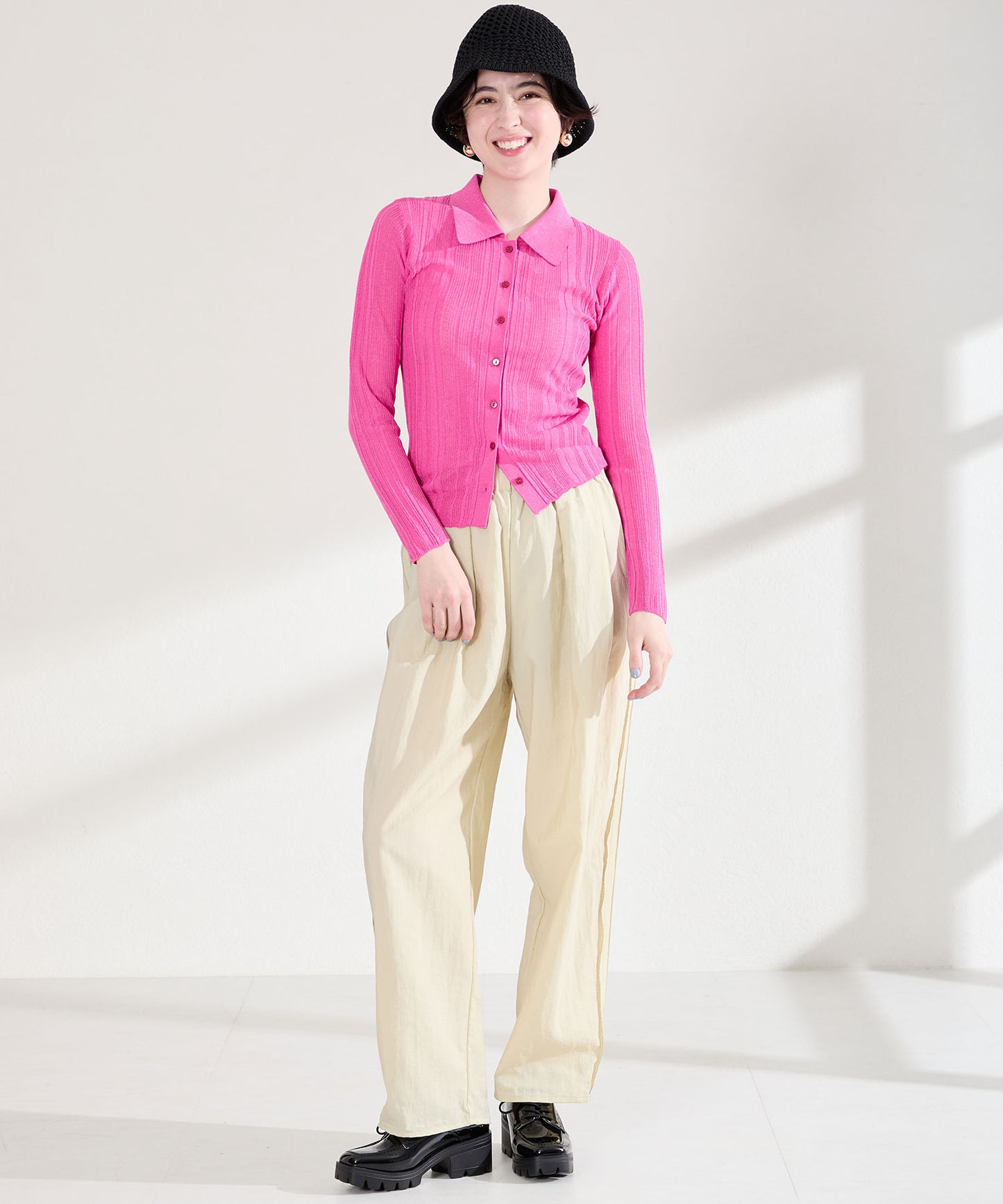 【WEB先行予約/2月下旬発売予定】ボリュームソールレースアップシューズ/61105