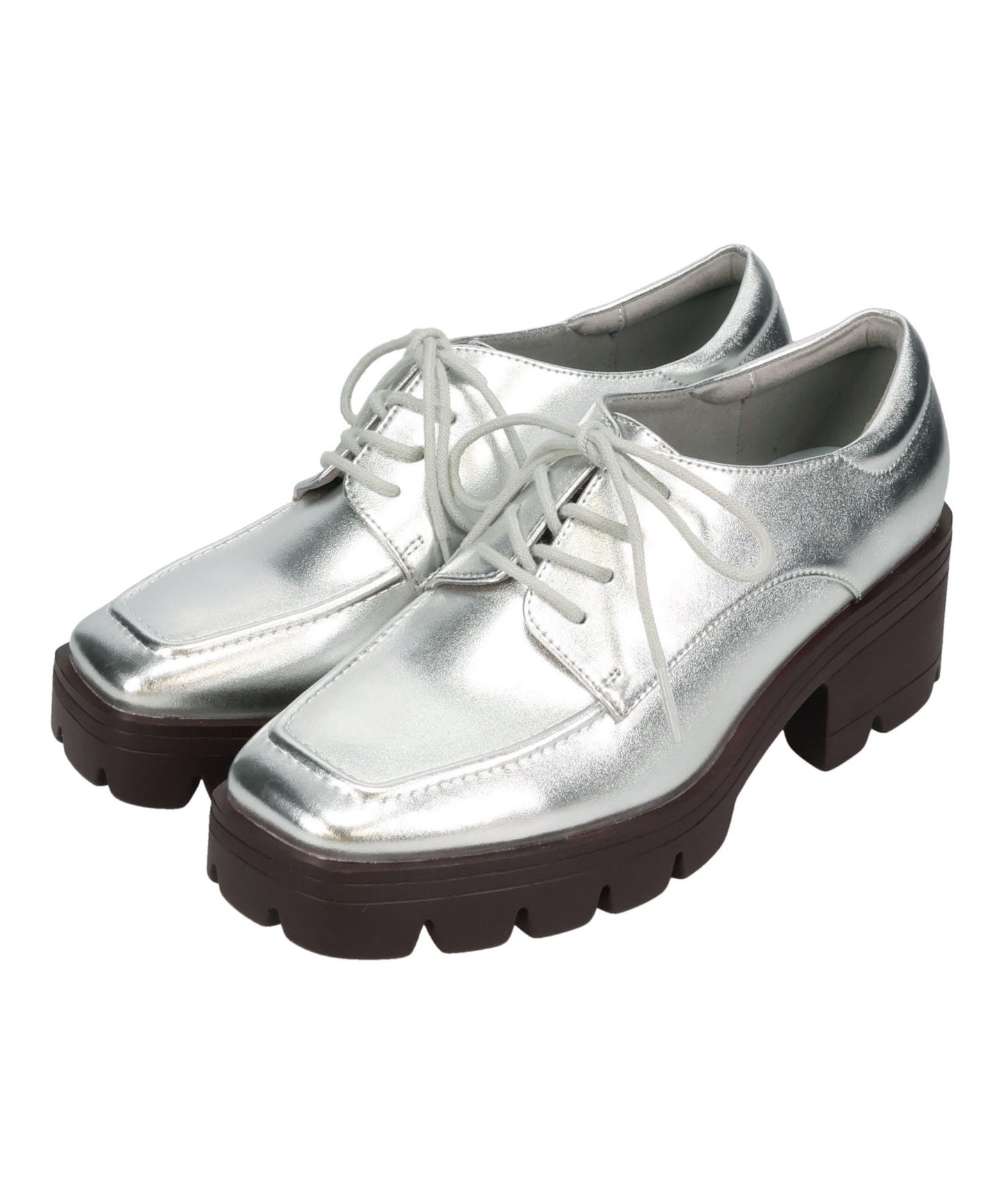 【WEB先行予約/2月下旬発売予定】ボリュームソールレースアップシューズ/61105