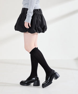 【WEB先行予約/2月中旬発売予定】厚底ヒールローファー/61106