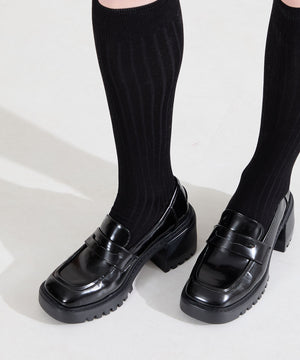 【WEB先行予約/2月中旬発売予定】厚底ヒールローファー/61106