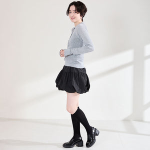 【WEB先行予約/2月中旬発売予定】厚底ヒールローファー/61106