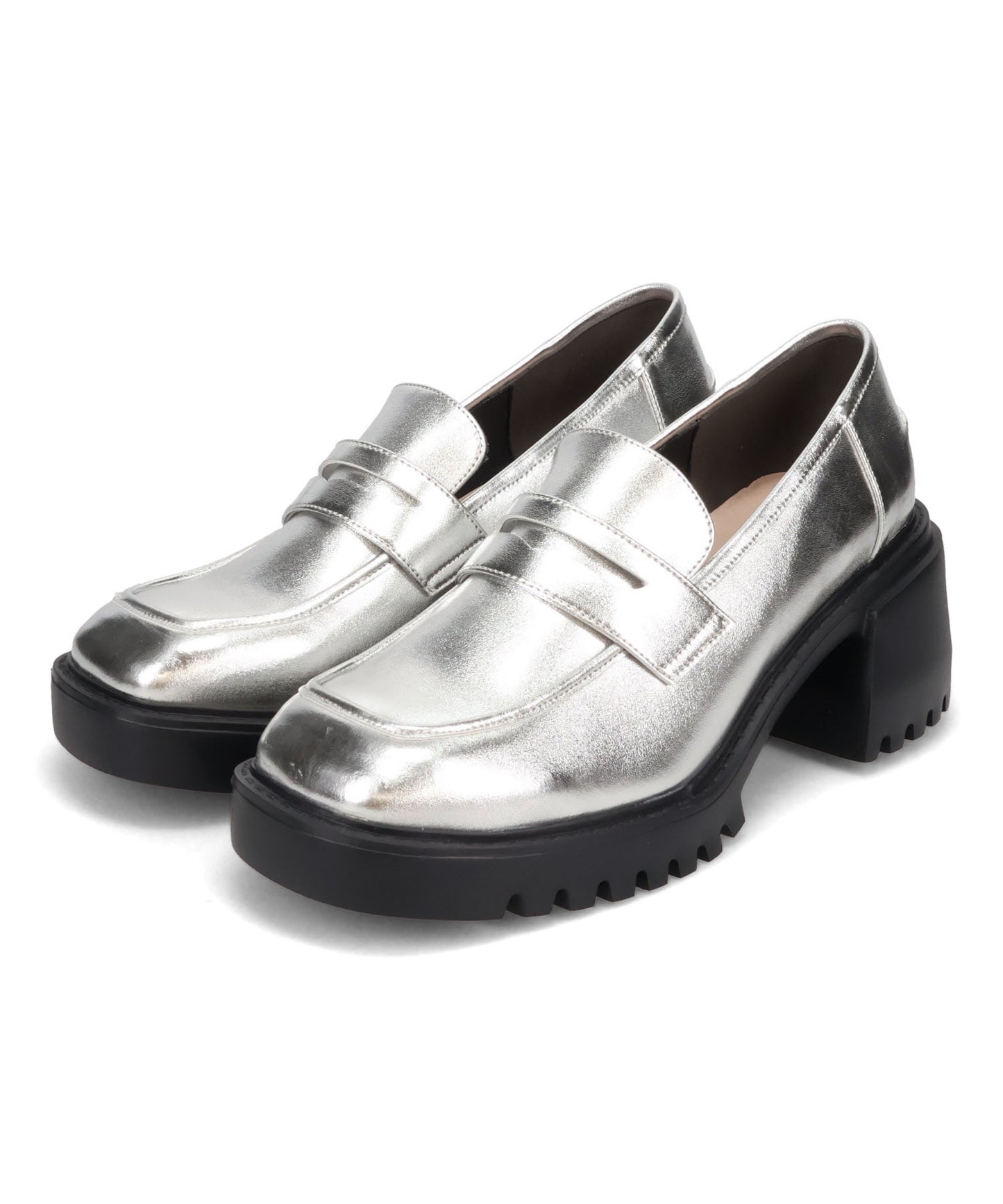 【WEB先行予約/2月中旬発売予定】厚底ヒールローファー/61106