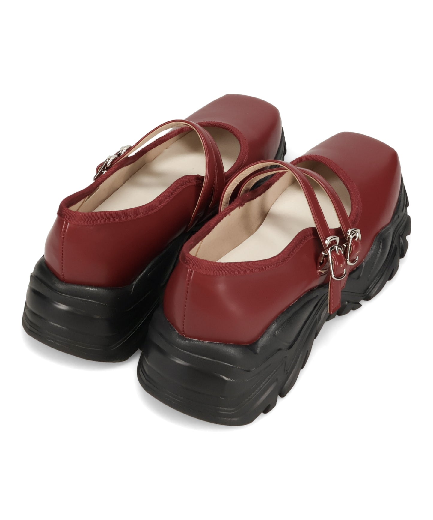 【WEB先行予約/2月下旬発売予定】ダブルストラップスニーカーソールシューズ/61107