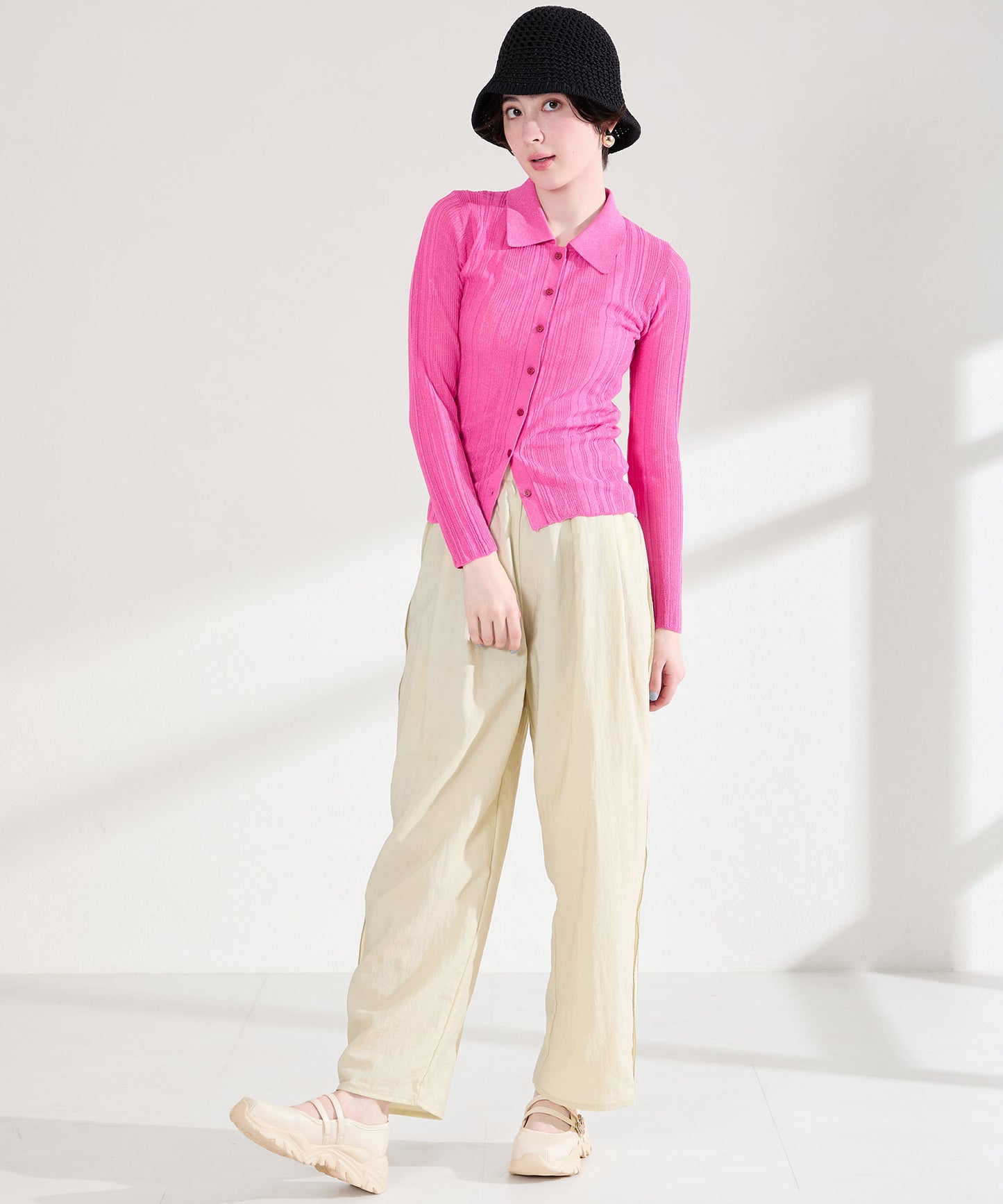 【WEB先行予約/2月下旬発売予定】ダブルストラップスニーカーソールシューズ/61107