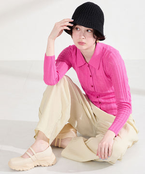 【WEB先行予約/2月下旬発売予定】ダブルストラップスニーカーソールシューズ/61107