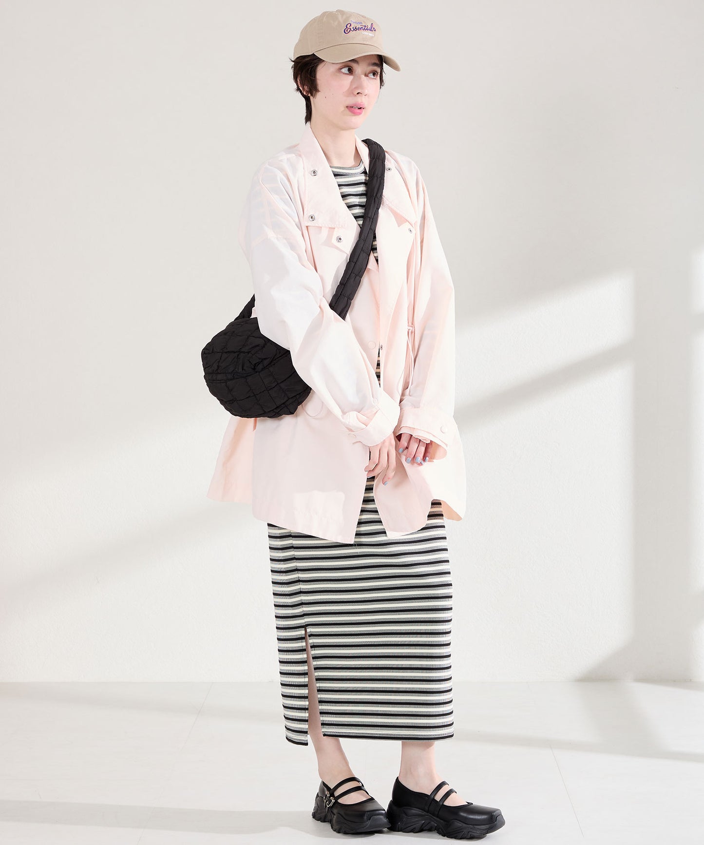 【WEB先行予約/2月下旬発売予定】ダブルストラップスニーカーソールシューズ/61107