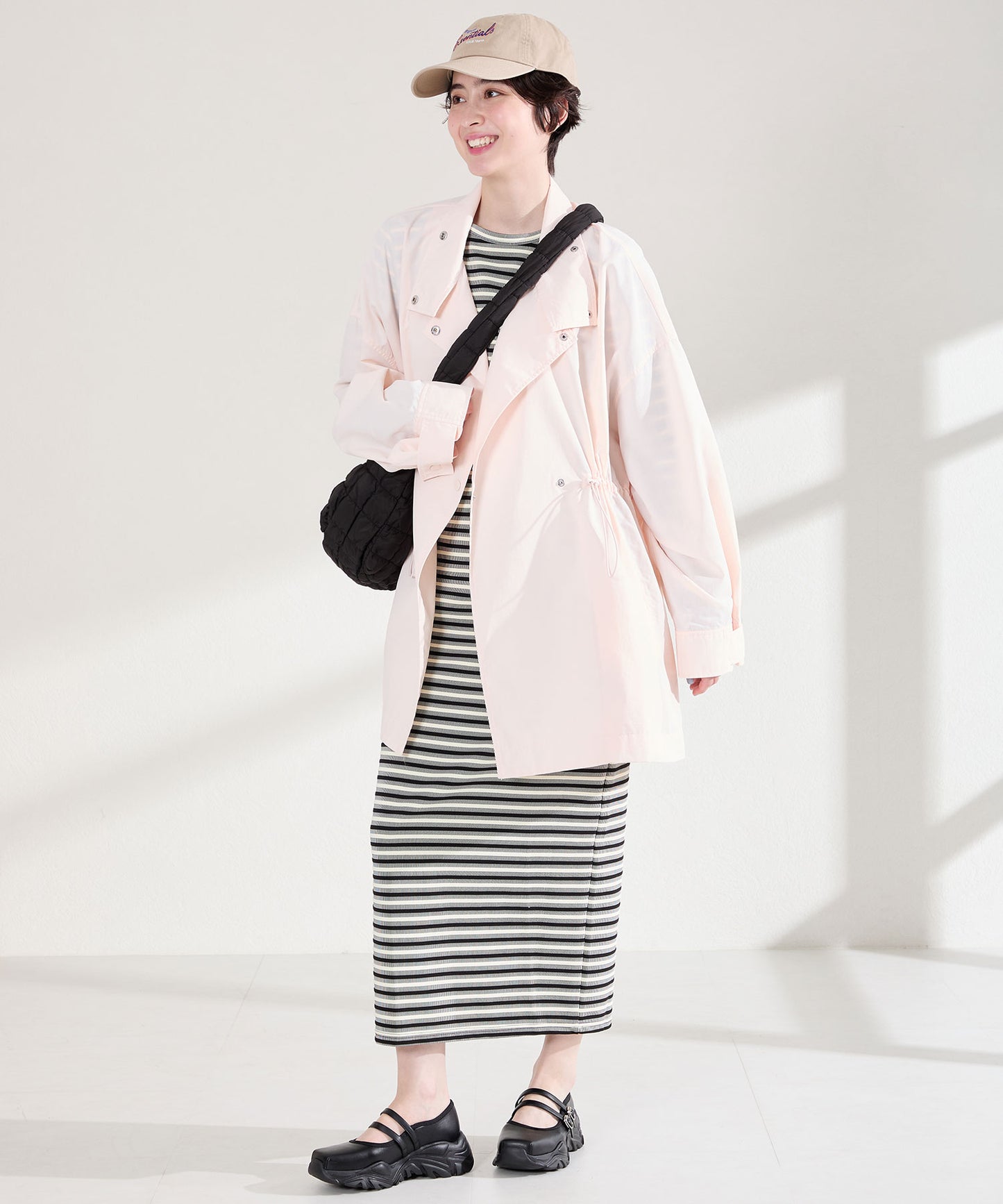 【WEB先行予約/2月下旬発売予定】ダブルストラップスニーカーソールシューズ/61107