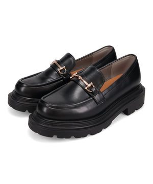 【WEB先行予約/2月中旬発売予定】ビットモチーフ厚底ローファー/61108