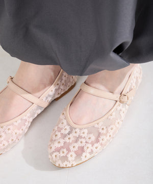 【WEB先行予約/2月中旬発売予定】シアーメリージェーンパンプス/61109