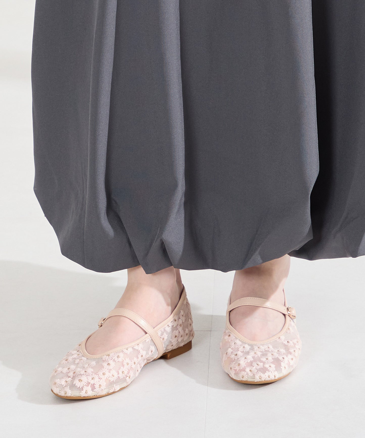 【WEB先行予約/2月中旬発売予定】シアーメリージェーンパンプス/61109