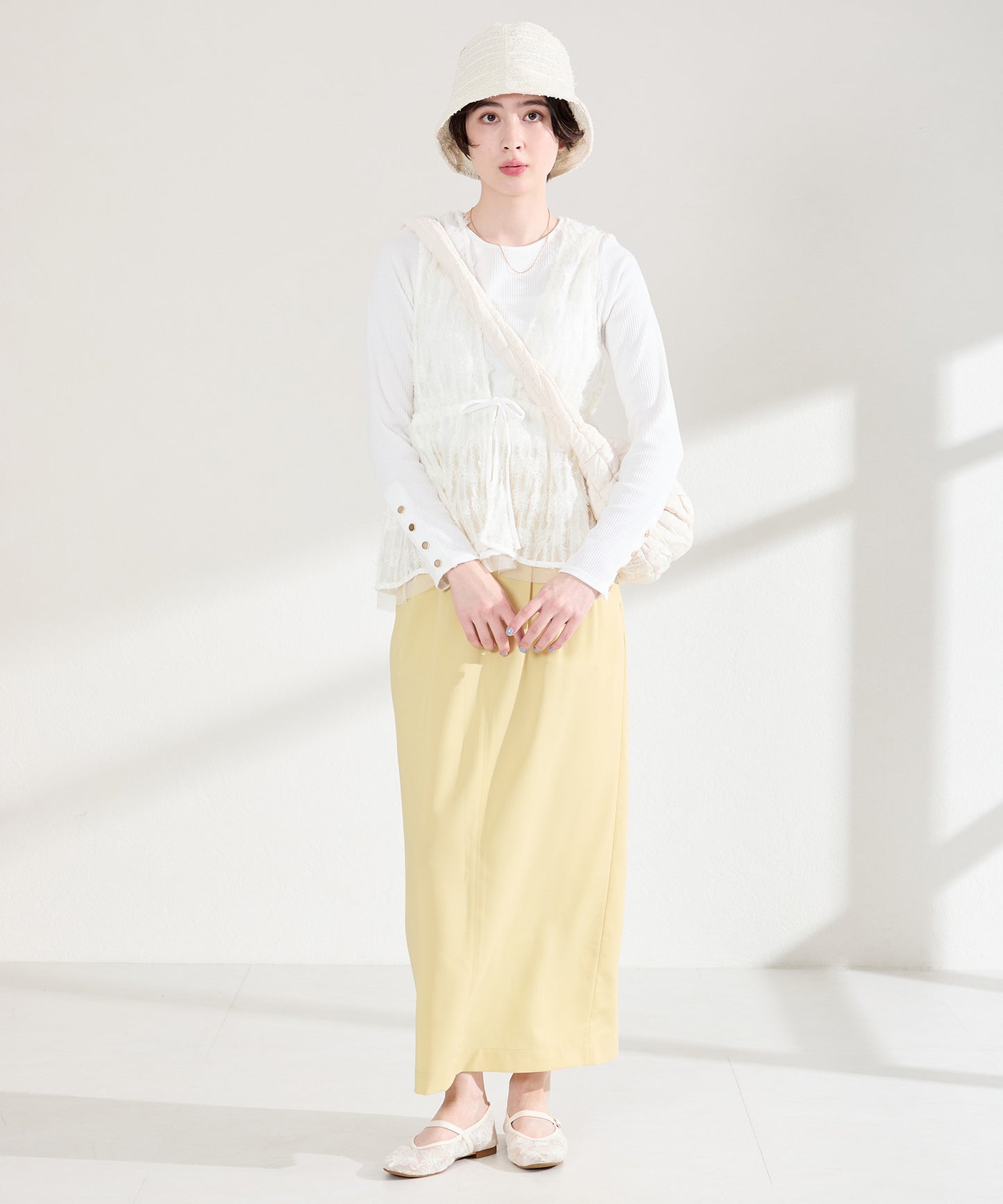 【WEB先行予約/2月中旬発売予定】シアーメリージェーンパンプス/61109