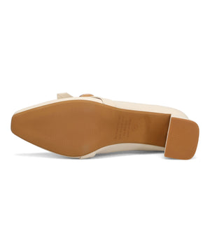 サイドベルトヒールローファー/61110