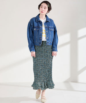 ダブルリボンニットミュールパンプス/61111