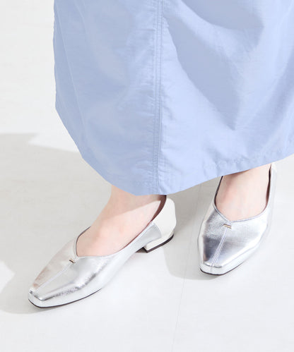 ゴールドパーツVカットバブーシュ/61112