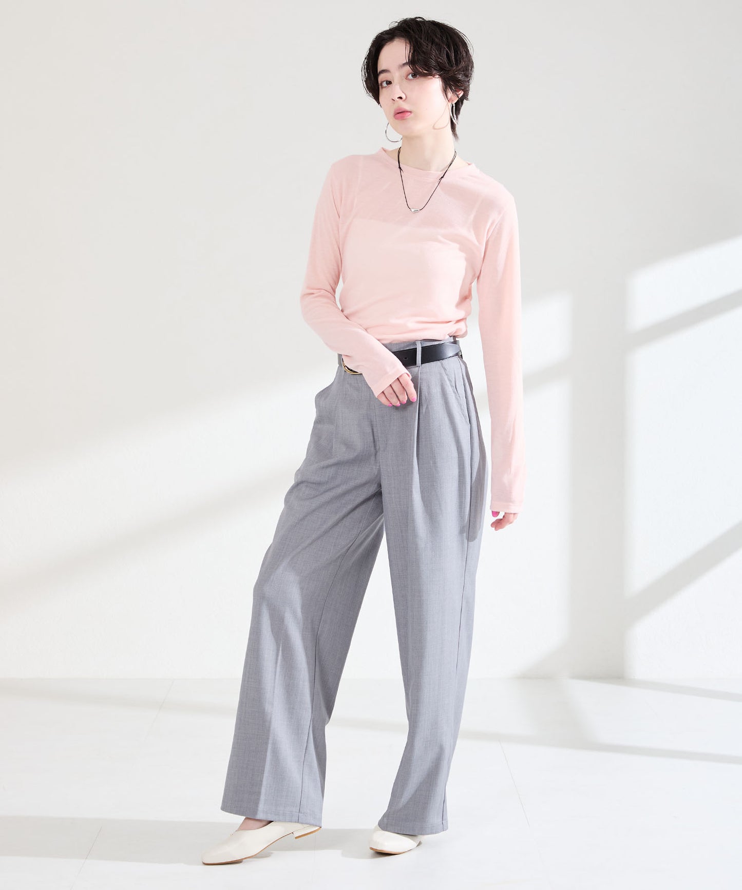 ゴールドパーツVカットバブーシュ/61112