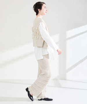 ゴールドパーツVカットバブーシュ/61112