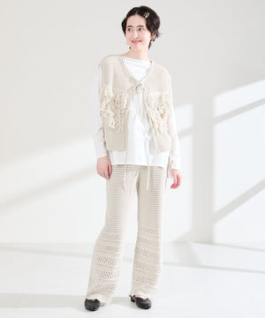 ゴールドパーツVカットバブーシュ/61112