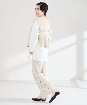 ゴールドパーツVカットバブーシュ/61112