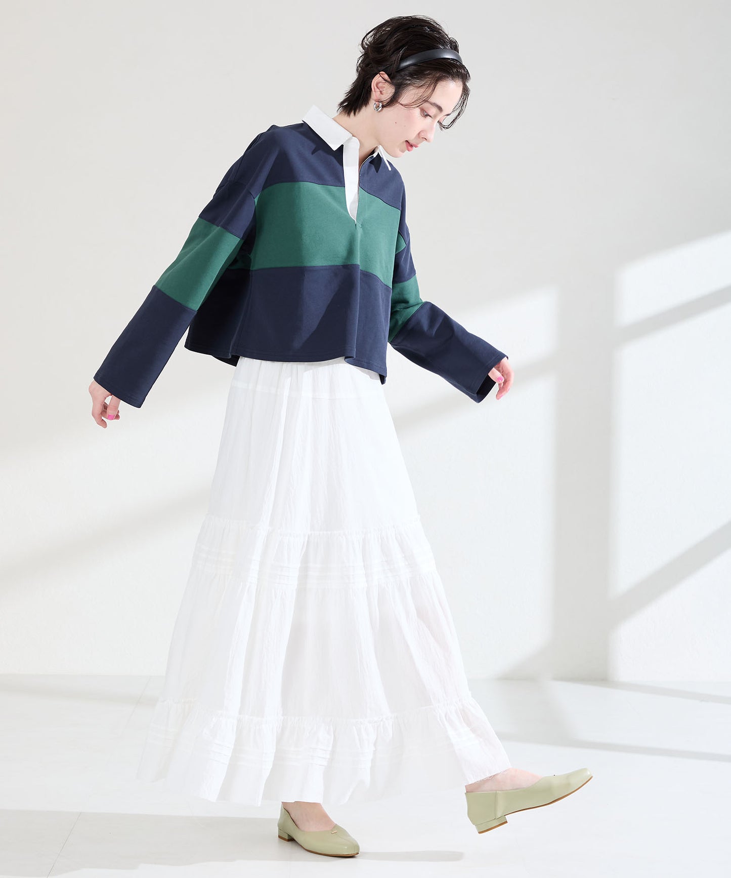 ゴールドパーツVカットバブーシュ/61112