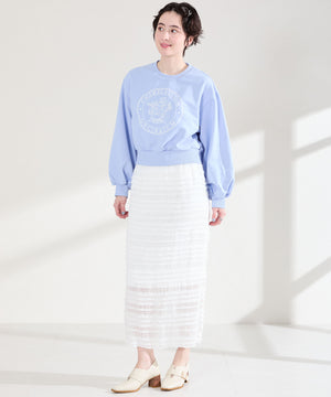 ウッドヒールベルトパンプス/61113