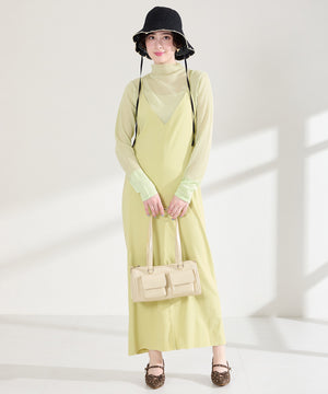 カットデザインストラップパンプス/61114