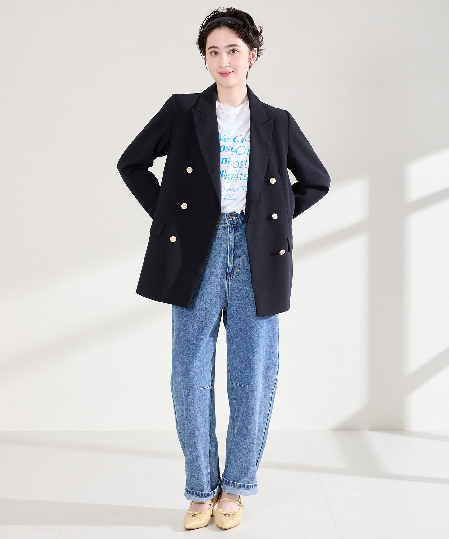 カットデザインストラップパンプス/61114