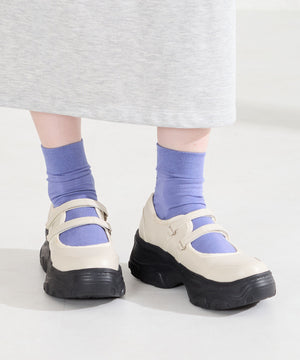 【WEB先行予約/2月中旬発売予定】スニーカーソールメリージェーンシューズ/61115