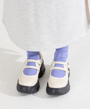 【WEB先行予約/2月中旬発売予定】スニーカーソールメリージェーンシューズ/61115