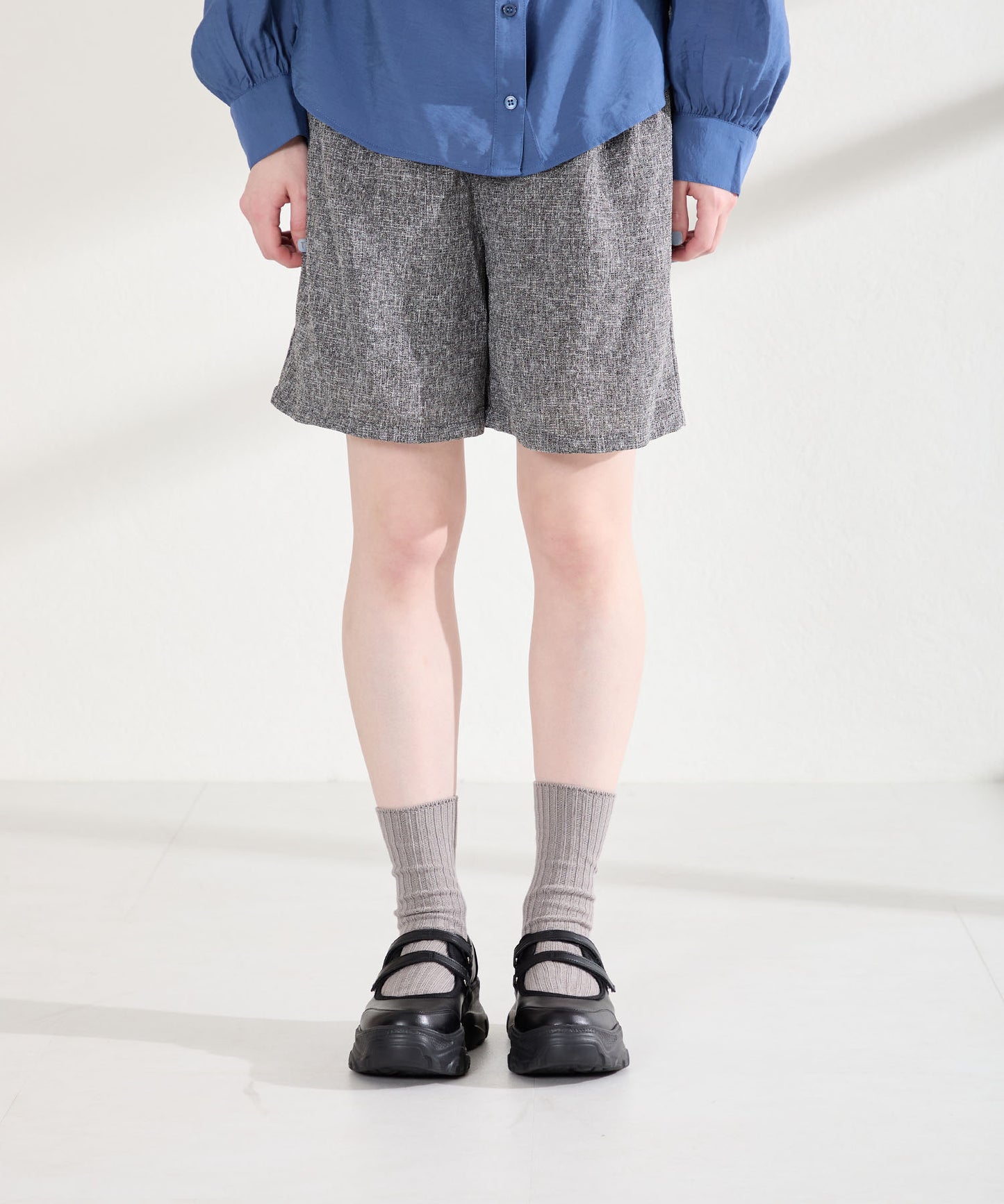 【WEB先行予約/2月中旬発売予定】スニーカーソールメリージェーンシューズ/61115