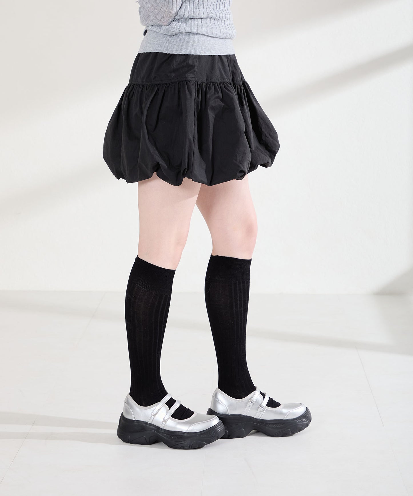 【WEB先行予約/2月中旬発売予定】スニーカーソールメリージェーンシューズ/61115