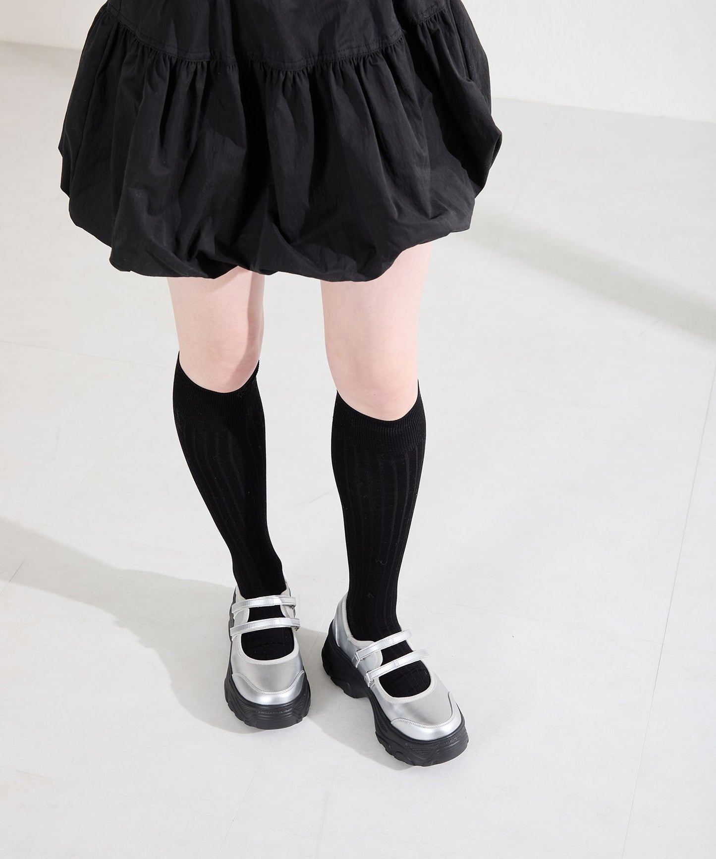 【WEB先行予約/2月中旬発売予定】スニーカーソールメリージェーンシューズ/61115