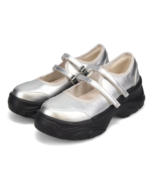 【WEB先行予約/2月中旬発売予定】スニーカーソールメリージェーンシューズ/61115