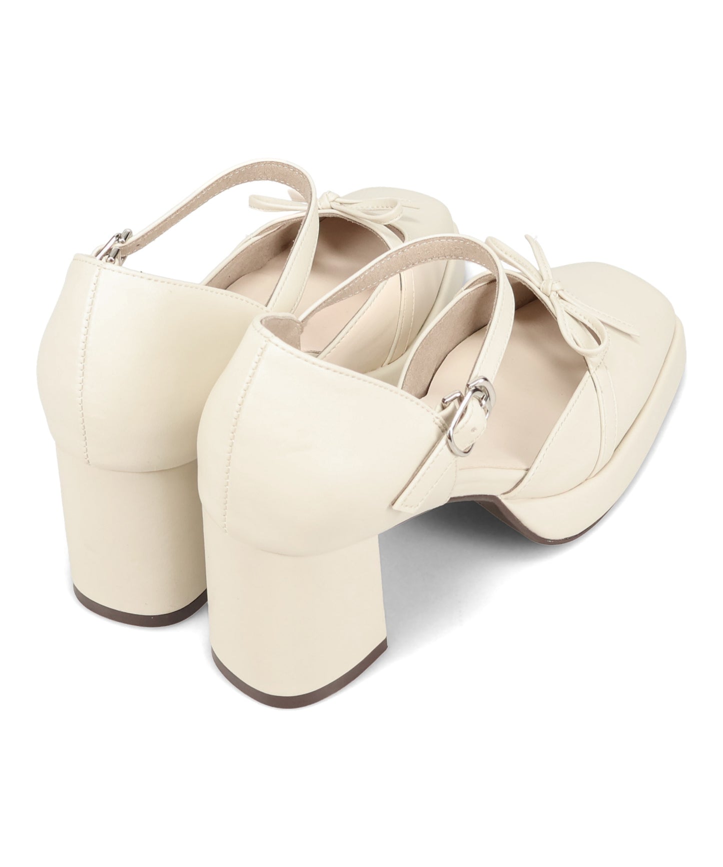 カットデザインプラットフォームパンプス/61116