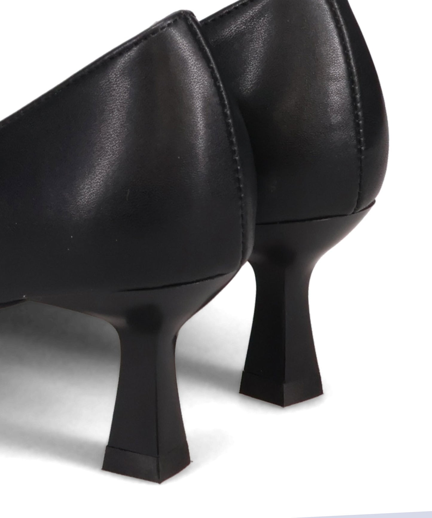 変形リボンモチーフヒールパンプス/61117