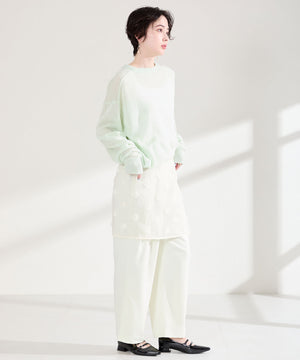 ダブルストラップポインテッドトゥパンプス/61118