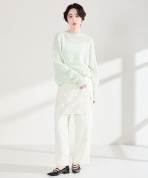 ダブルストラップポインテッドトゥパンプス/61118