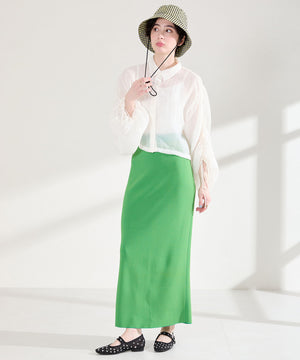 【WEB先行予約/3月下旬発売予定】ビジュー付きシアーメリージェーンパンプス/61120